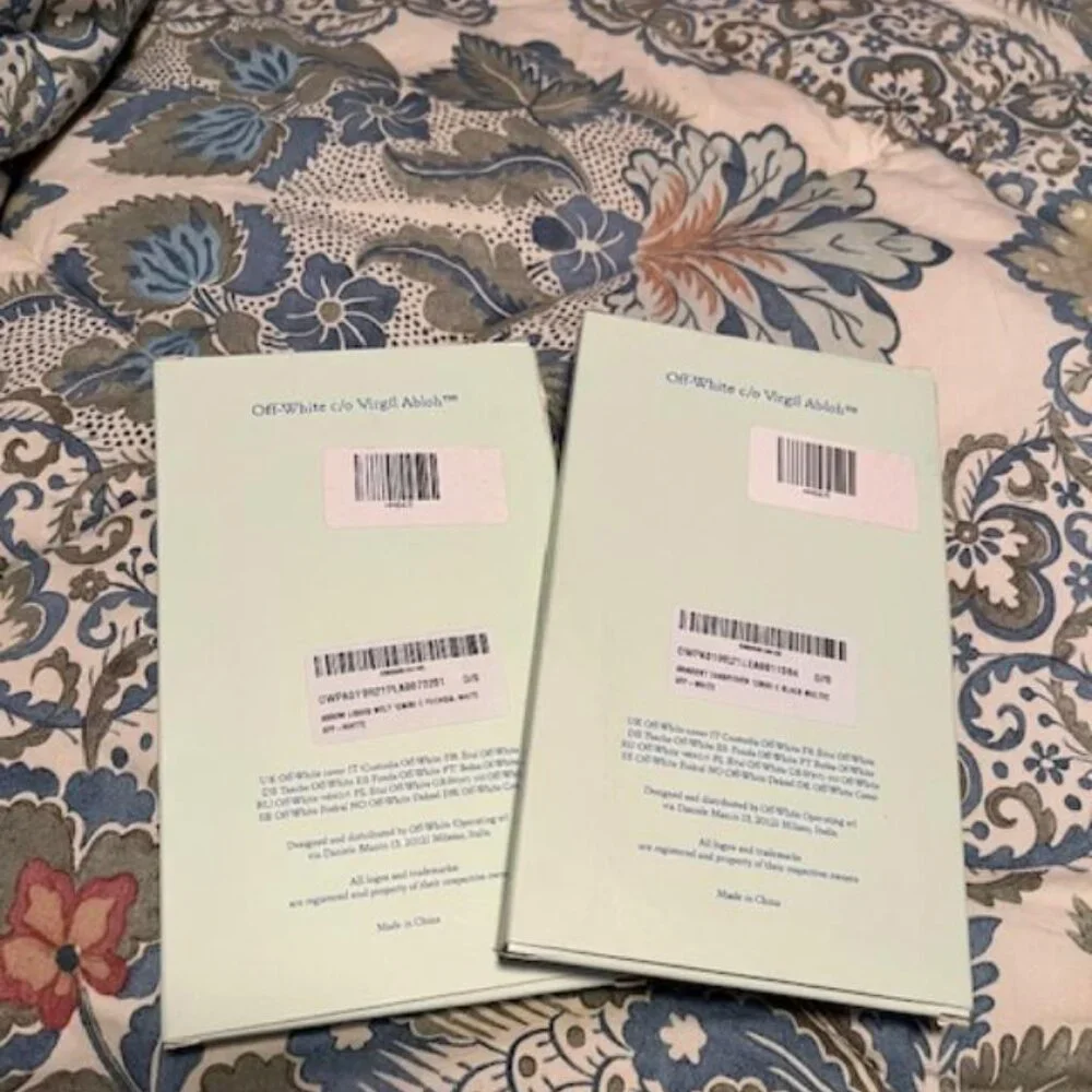 Off-White 12 MINI iPhone Cases Set of 2 Collectables